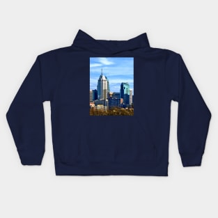 Philadelphia Pa Skyline II Kids Hoodie